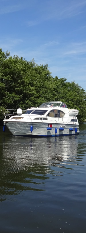 Norfolk Broads cruiser